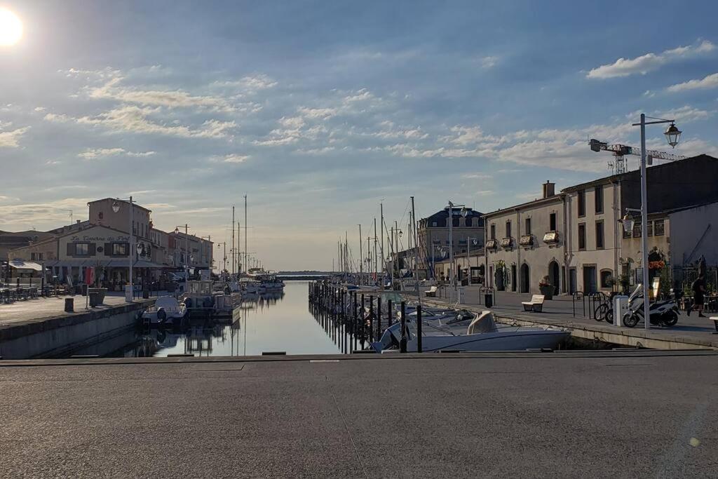 Maison Vigneronne De Caractere Du XIX Plein Centre Villa Marseillan  Exteriör bild