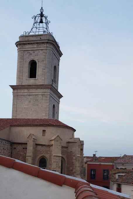 Maison Vigneronne De Caractere Du XIX Plein Centre Villa Marseillan  Exteriör bild